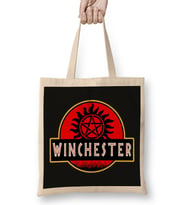 Supernatural Jurassic Park Winchester Bez Çanta Uzun Saplı