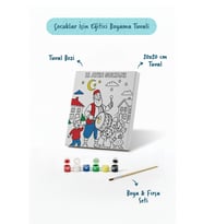 Ramazan Eğitici Boyama Seti Davulcu ve Çocuklar (Şövalesiz)