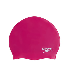 Speedo Moulded Silc Cap Silikon Yüzücü Bonesi 8-70984B495 Pembe