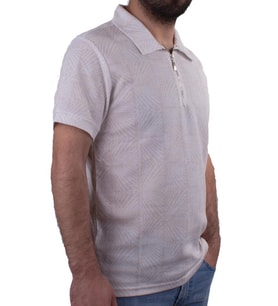 Twister Jeans 2276 Bej Polo Yaka Erkek T-Shirt