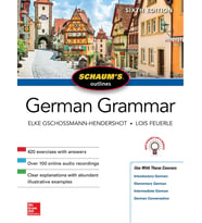 Schaum'S Outline Of German Grammar, Sixth Edition (Krem)