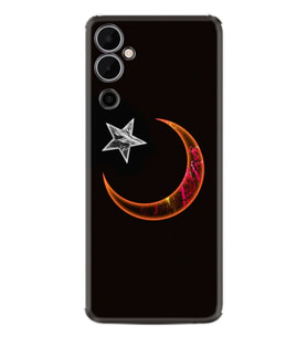 Tecno Pova Neo 2 Kılıf Resimli Desenli Silikon Platinium Series Ay Yıldız 1884
