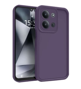 Redmi 15C 4G Viera Silikon - Mürdüm