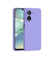Coverzone Xiaomi Redmi A5 4G ?le Uyumlu K?l?f Z-Mara Lansman Vieri Tam Koruma Arka Kapak Kamera Koruma �?k?nt?l? P�r�zs�z Y�zey Lila