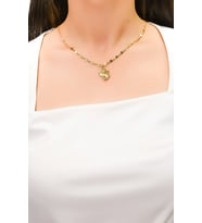 KALPLİ MELEK KOLYE 14 AYAR A055413