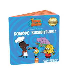KRAL ŞAKİR KOMODO KURABİYELERİ İLK OKUMA 18 - EKSİK PARÇA (Karışık)