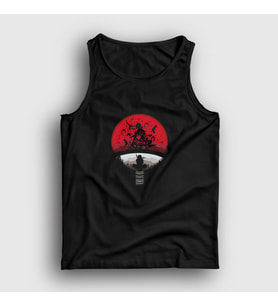 Presmono Unisex Siyah Uchiha Clan V2 Anime Naruto Atlet 134560tt