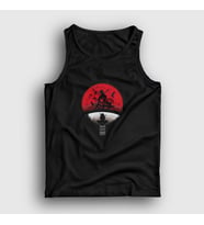 Presmono Unisex Siyah Uchiha Clan V2 Anime Naruto Atlet 134560tt