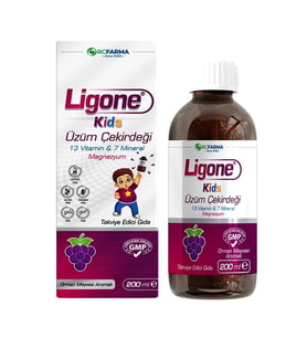 Ligone Kids Üzüm Çekirdeği Şurup 200 ml