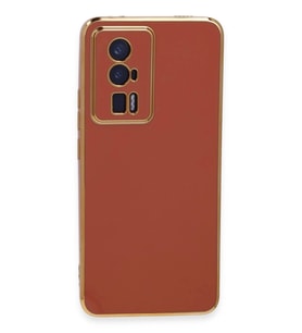 Durukar® Poco F5 Pro Kılıf Volet Silikon - Kırmızı