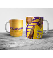 Pixxa Black Mamba Kobe Bryant Kupa Bardak Model 5