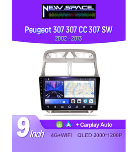 PEUGEOT 307 ANDROİD 8GB RAM 128GB ROM 8 ÇEKİRDEK CARPLAY MULTİMEDYA