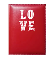 PROMOSYON DENİZİ  I LOVE YOU 3 GÖRSELLİ KIRMIZI RUHSAT KABI