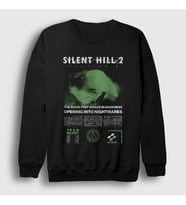 Presmono Unisex Siyah Angela Orosco Silent Hill 2 Sweatshirt 541410tt