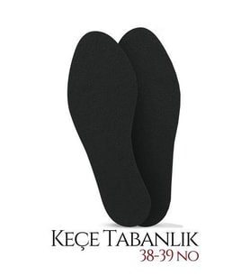 ModaCar 38-39 No Keçeli Ayakkabı Tabanlığı 2 ÇİFT