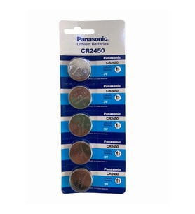 Panasonic Cr2450 Lityum 3v Düğme Pil 5’li Kartela 5 Adet