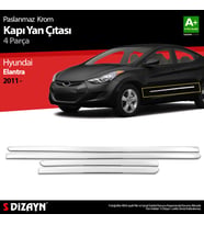 Hyundai Elantra Krom Kapı Yan Çıtası 2011-2016