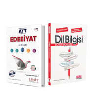 Limit AYT Edebiyat El Kitabı ve Ankara Kitap Merkezi Dil Bilgisi Soru Bankası Seti 2 Kitap
