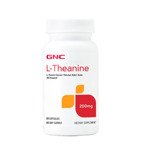 GNC L-Theanine – 60 Kapsül