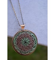 STONEAGE JEWELLERY Özel Tasarım Çini Bayan Kolye