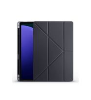Fuchsia Galaxy Tab S11 Ultra Uyumlu Kalem Bölmeli Tri Folding Kılıf