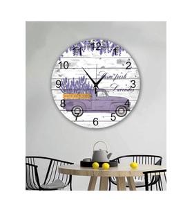 bilge Tasarım RETRO Duvar Saati 40 x 40 CM (Karışık)