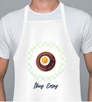 Kişiye Özel En İyi Chef- Aşçı Mutfak Önlüğü MO110E