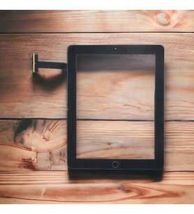 iPad 1. Nesil Siyah Dokunmatik iPad 1. Nesil Uyumlu A1337 Siyah Dokunmatik Cam