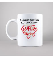 Anneler Günü Tasarımlı Kupa