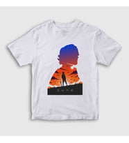 Presmono Unisex Çocuk Beyaz Paul Dune Film T-Shirt 422042tt