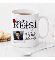 Kişiye Özel Evimizin Reisi Babam Kahve Kupası