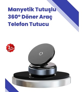 Araç İçi Telefon Tutucu Güçlü Manyetik Vakumlu Model