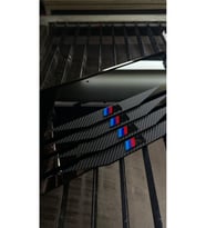 BMW Özel Karbon Kaplı Pleksi Plakalık