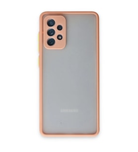 Samsung Galaxy A52 Kılıf Montreal Silikon Kapak - Pembe