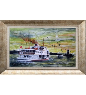 GÜMÜŞ ÇERÇEVELİ TABLO NN50