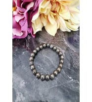 8 MM PİRİT DOĞAL TAŞ BİLEKLİK