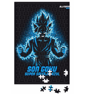 Son Goku Super Saiyajin Azul Puzzle 240 Parça Yapboz