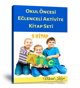 Okul Öncesi Eğlenceli Aktivite Kitap Seti (3 Fasikül Kitap)