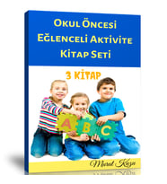 Okul Öncesi Eğlenceli Aktivite Kitap Seti (3 Fasikül Kitap)