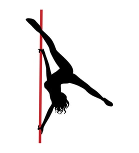 DANSÇI FOLYO STİCKER 200cm Uzunluk (Karışık)