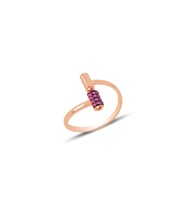 Gümüş ayarlamalı tarz yüzük SGTL9957KRMZ SGTL9957KRMZ (Rose)