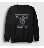 Presmono Unisex Siyah Light Weight Baby Gym Spor Ronnie Coleman Sweatshirt 360191tt