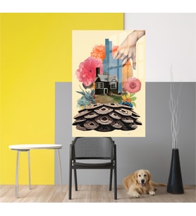 Miyrem-PopArt Design Cam Tablo-Model: 1389