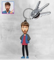 Kişiye Özel Karikatür Tasarım Anahtarlık 97151