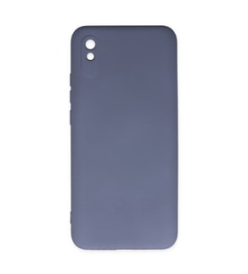 Redmi 9A Kılıf Nano Içi Kadife Silikon - Gri
