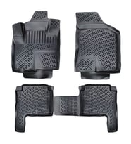 Hyundai Santa Fe 3D Paspas - Siyah, 7 Koltuklu  2006-2012 Arası