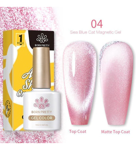 Born Pretty 10 ml Sea Blue Kedi gözü oje SB-04 (56466)