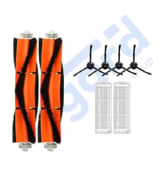 Xiaomi Mop 2 Pro (MJST1SHW) -Mop 2 Lite Uyumlu 2 Ana Fırça 4 Yan Fırça 2 Filtre PKT-iasgf0000385