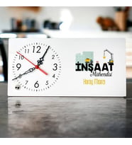 İnşaat Mühendislerine Özel Şık Masa Saati