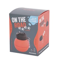 M-Pets On The Road Katlanabilen Seyahat Suluğu 200-550ml Orange